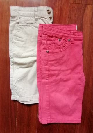 Polo y bermudas niño (talla 10)