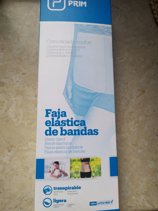 Faja elástica de bandas