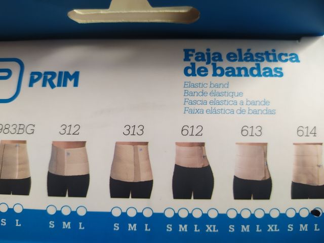 Faja elástica de bandas