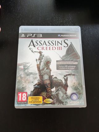 Assassin's Creed III para PS3