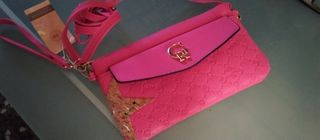 Bolso pequeño fucsia,nuevo bandolera,y correa mano