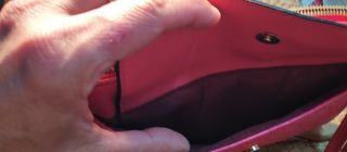 Bolso pequeño fucsia,nuevo bandolera,y correa mano