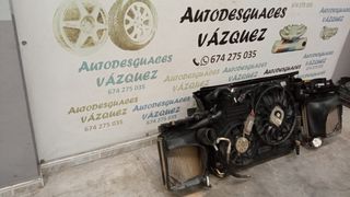 Frente+Radiadores y electroventiladores VW Touareg