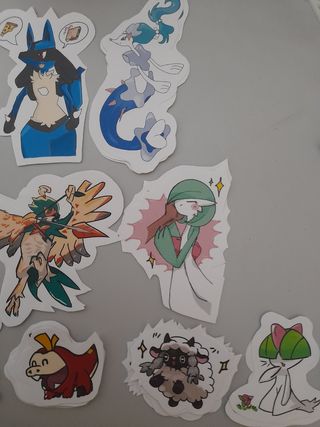 stickers de pokemon