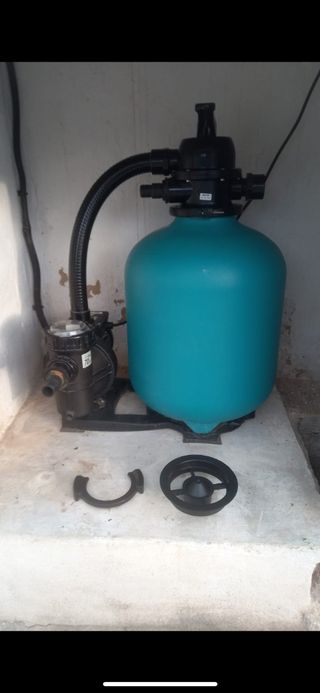 Depuradora de arena para piscina