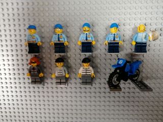 policías y cacos lego
