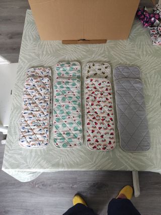 Insertos pañales de tela