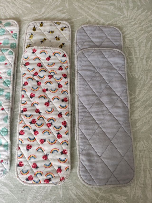 Insertos pañales de tela 