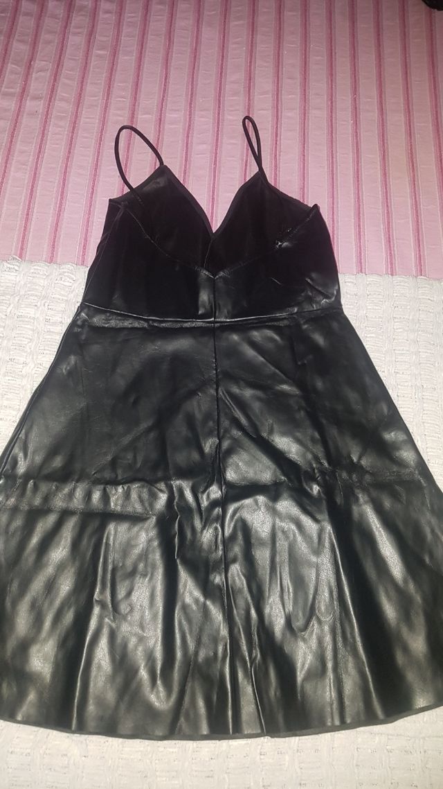 Vestido de piel