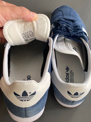 Zapatillas gazelle azul marino