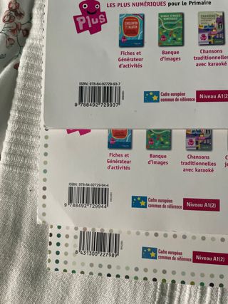 libro y cuadernillo de francés Vitamine el plus 2