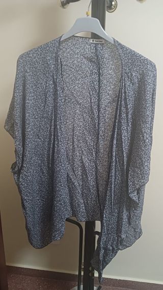 3 kimonos finos azul marino 