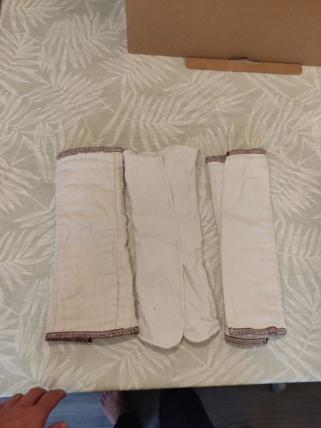 Insertos pañales tela