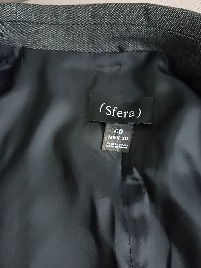 Chaqueta gris talla 40