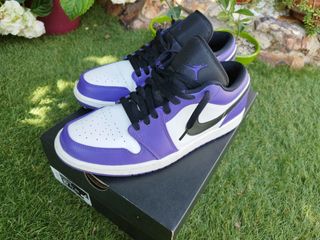 Nike Air Jordan 1 Low Court purple/negro -white
