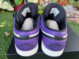 Nike Air Jordan 1 Low Court purple/negro -white