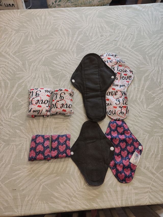 Compresas reutilizables