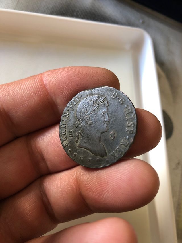 8 maravedís 1832 Fernando VII Segovia