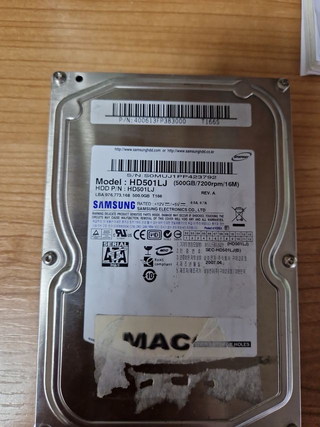 Disco Duro 500 GB SATA Varios