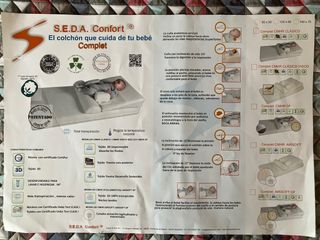 Colchón 80 x 50 Seda-Confort