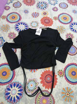 jersey o suerte pico canales  negro 