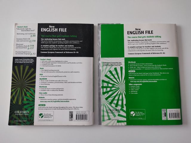 New English file Intermediate de Oxford.