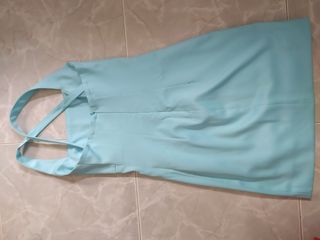 vestido de fiesta con chaqueta compañera