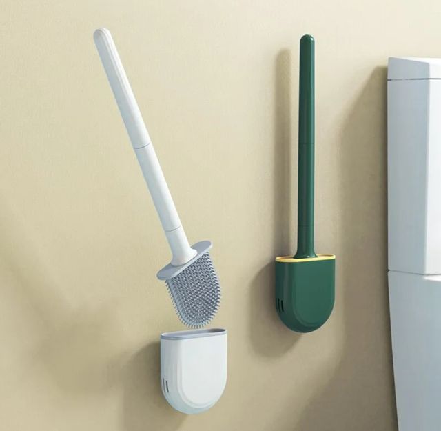 cepillo de inodoro de silicona