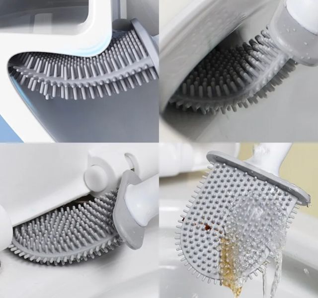 cepillo de inodoro de silicona