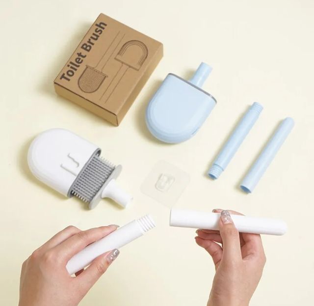 cepillo de inodoro de silicona