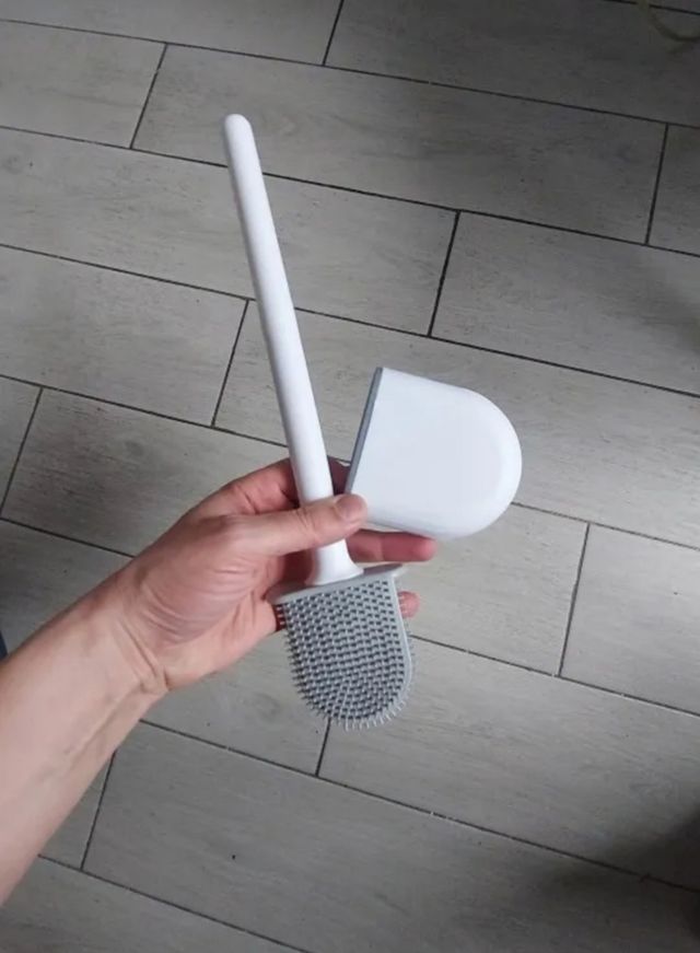 cepillo de inodoro de silicona