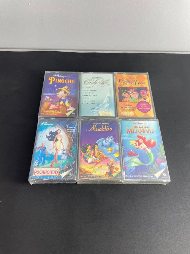 Lote 2 Cassette Disney Precintados