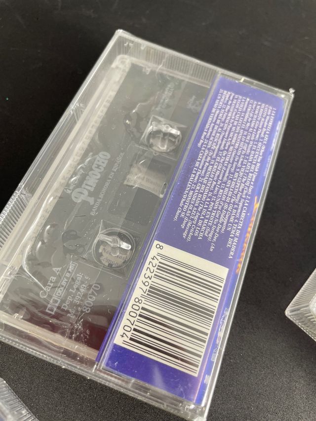 Lote 2 Cassette Disney Precintados