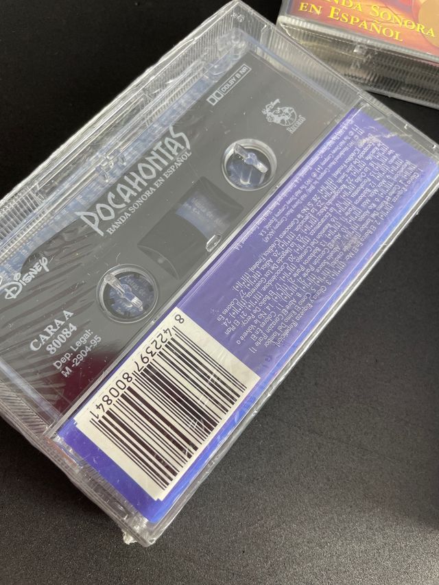 Lote 2 Cassette Disney Precintados