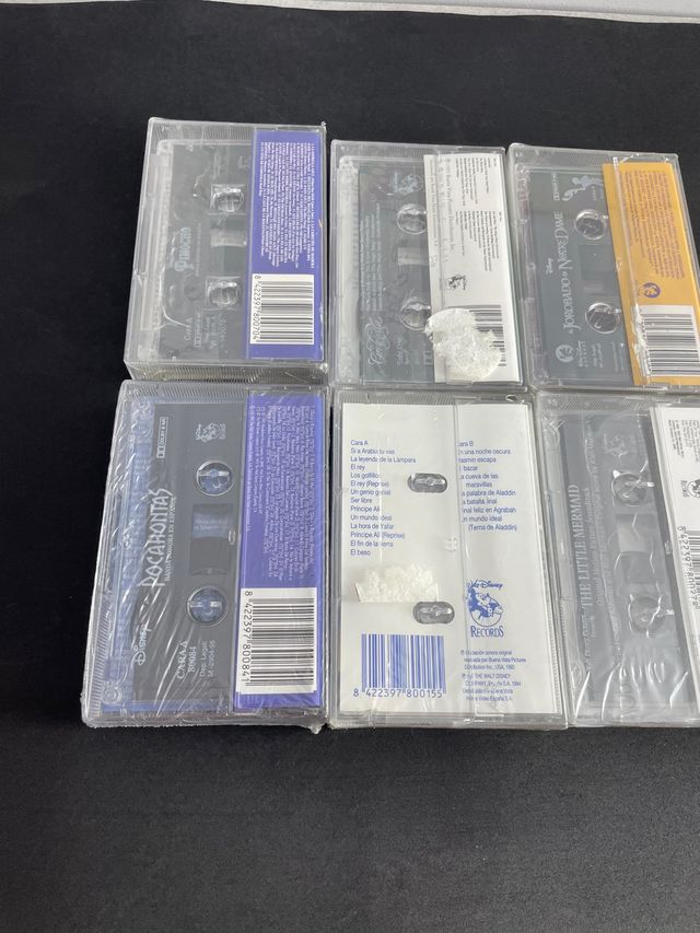 Lote 2 Cassette Disney Precintados