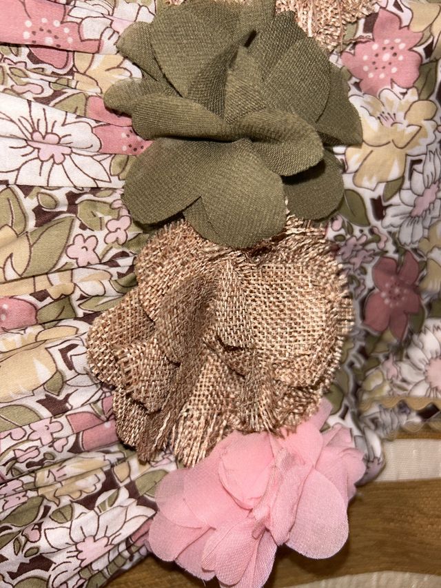 Vestido flores niña