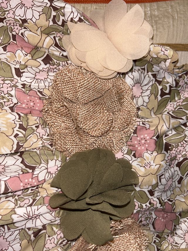 Vestido flores niña