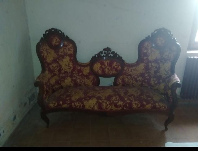 Lote de mobiliário rústico