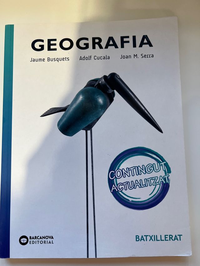 Geografía Batxillerat Ed Barcanova