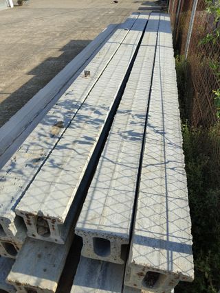 vigas dobles de hormigon para bases suelos