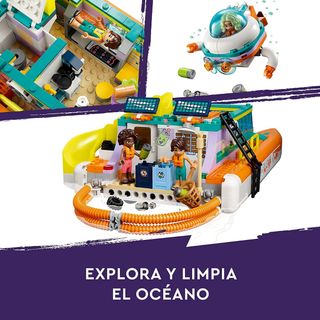 LEGO 41734 Friends Barco de Rescate Marítimo con A
