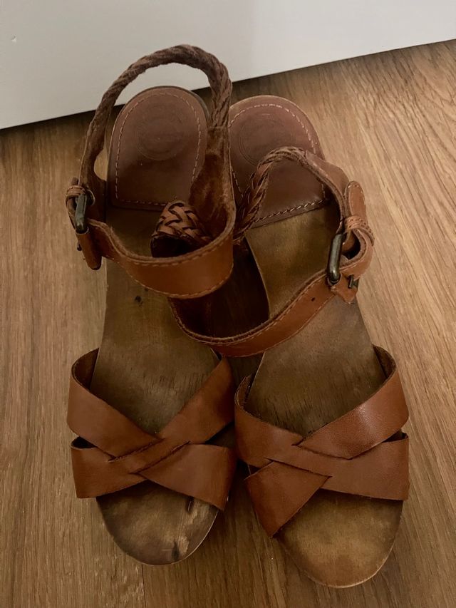 OFERTA Sandalias tacón Massimo Dutti