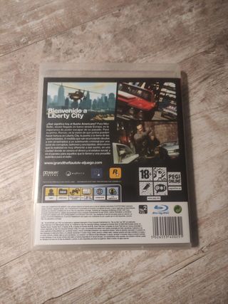 Grand Theft Auto IV GTA PS3