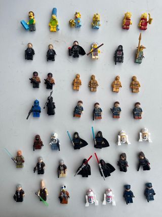 Legó compatible varios .Star wars , los simpson...