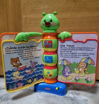 Libro interactivo Fisher Price para bebes