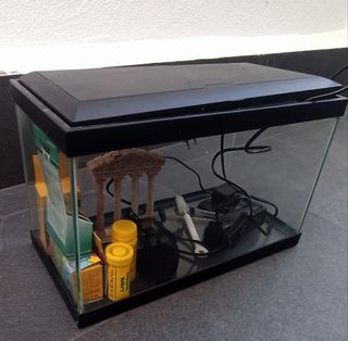 Acuario 25 litros con accesorios