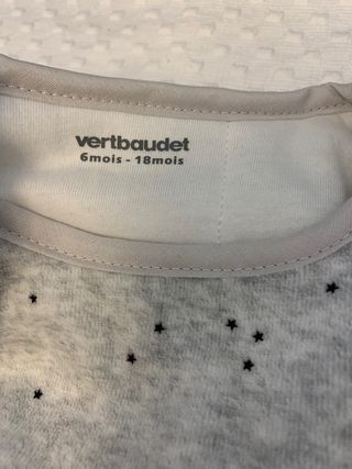 Saco de dormir con mangas Talla 18 meses SIN USAR
