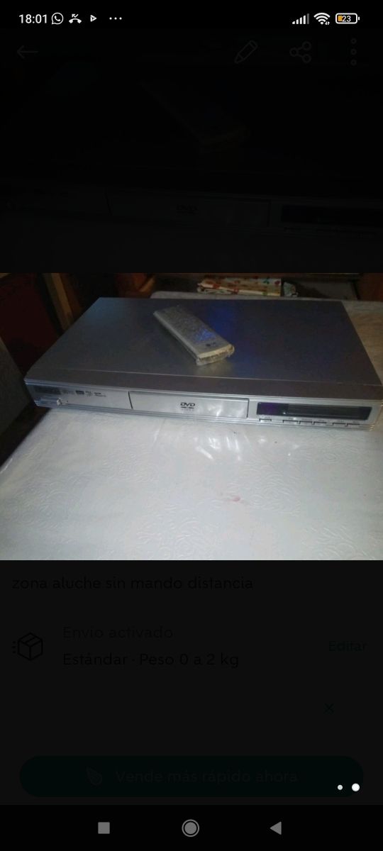 Reloj radio despertador philips F.M nuevo