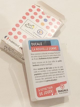 BARAJA POKER *DUCALE* E. LECLERC Y TOUR DE FRANCIA