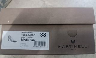 Zapatos de mujer Martinelli n°38 Marrón